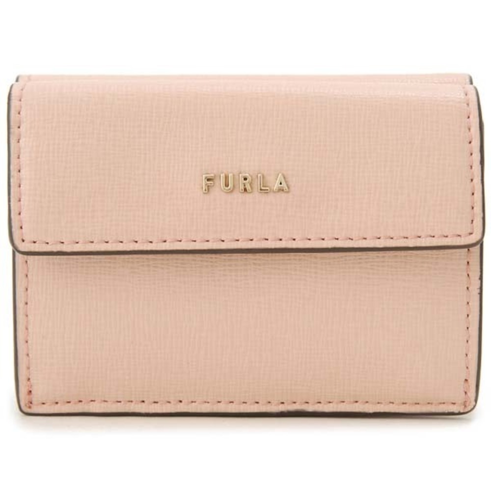 Furla Pesca Tri Fold Wallet Pink Babylon